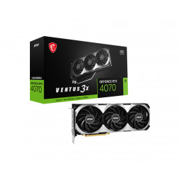 MSI VENTUS GEFORCE RTX 4070 3X 12G OC näytönohjain NVIDIA 12 GB GDDR6X