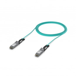 Ubiquiti UACC-AOC-QSFP28-10M InfiniBand- ja kuituoptiikkakaapeli Vedenvärinen