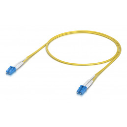 Ubiquiti UACC-OFC-S2-LULU-1M-50 InfiniBand- ja kuituoptiikkakaapeli LC LC LC Keltainen