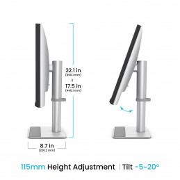 BenQ MA270UP tietokoneen litteä näyttö 68,6 cm (27") 3840 x 2160 pikseliä 4K Ultra HD Valkoinen