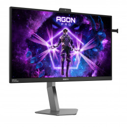 AOC AGON PRO AG276QSG2 tietokoneen litteä näyttö 68,6 cm (27") 2560 x 1440 pikseliä Quad HD musta, Harmaa