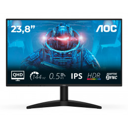 AOC B3 Q24B36X tietokoneen litteä näyttö 60,5 cm (23.8") 2560 x 1440 pikseliä Quad HD LED musta