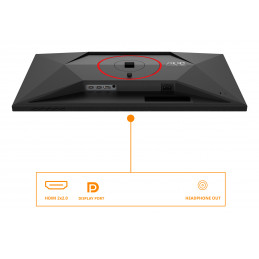 AOC G4 27G4ZR tietokoneen litteä näyttö 68,6 cm (27") 1920 x 1080 pikseliä Full HD LED musta, Punainen