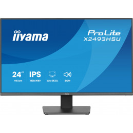 iiyama ProLite X2493HSU-B1 tietokoneen litteä näyttö 60,5 cm (23.8") 1920 x 1080 pikseliä Full HD LED musta