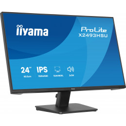 iiyama ProLite X2493HSU-B1 tietokoneen litteä näyttö 60,5 cm (23.8") 1920 x 1080 pikseliä Full HD LED musta