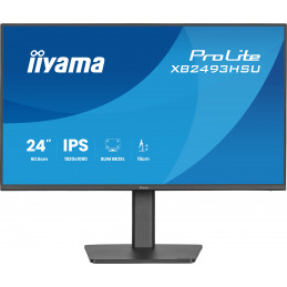 iiyama ProLite XB2493HSU-B1 tietokoneen litteä näyttö 60,5 cm (23.8") 1920 x 1080 pikseliä Full HD LED musta