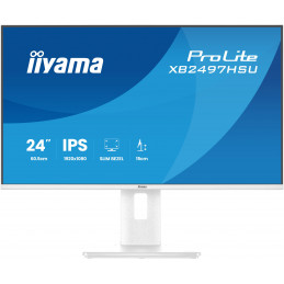 iiyama ProLite XB2497HSU-W1 tietokoneen litteä näyttö 60,5 cm (23.8") 1920 x 1080 pikseliä Full HD LED Valkoinen