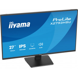 iiyama ProLite X2793HSU-B1 tietokoneen litteä näyttö 68,6 cm (27") 1920 x 1080 pikseliä Full HD LED musta