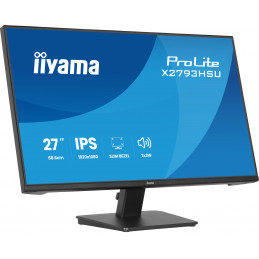 iiyama ProLite X2793HSU-B1 tietokoneen litteä näyttö 68,6 cm (27") 1920 x 1080 pikseliä Full HD LED musta