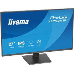 iiyama ProLite X2793HSU-B1 tietokoneen litteä näyttö 68,6 cm (27") 1920 x 1080 pikseliä Full HD LED musta