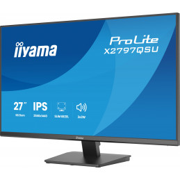 iiyama ProLite X2797QSU-B1 tietokoneen litteä näyttö 68,6 cm (27") 2560 x 1440 pikseliä Quad HD LED musta
