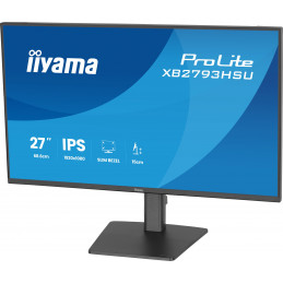iiyama ProLite XB2793HSU-B1 tietokoneen litteä näyttö 68,6 cm (27") 1920 x 1080 pikseliä Full HD LED musta