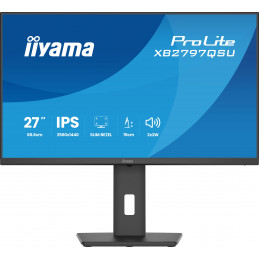 iiyama ProLite XB2797QSU-B1 tietokoneen litteä näyttö 68,6 cm (27") 2560 x 1440 pikseliä Quad HD LED musta