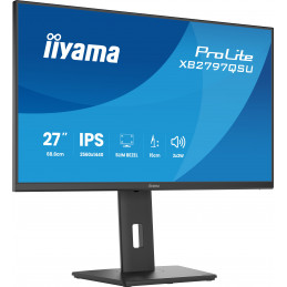 iiyama ProLite XB2797QSU-B1 tietokoneen litteä näyttö 68,6 cm (27") 2560 x 1440 pikseliä Quad HD LED musta