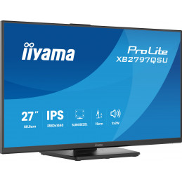 iiyama ProLite XB2797QSU-B1 tietokoneen litteä näyttö 68,6 cm (27") 2560 x 1440 pikseliä Quad HD LED musta