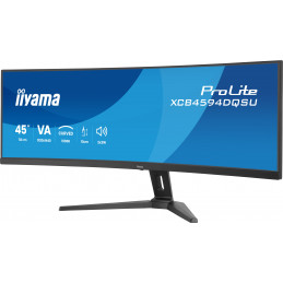 iiyama ProLite XCB4594DQSU-B1 tietokoneen litteä näyttö 113 cm (44.5") 5120 x 1440 pikseliä Dual QHD LED musta