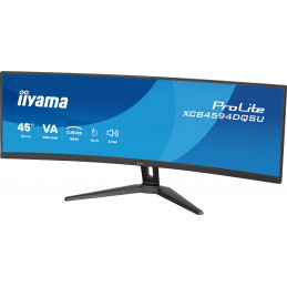 iiyama ProLite XCB4594DQSU-B1 tietokoneen litteä näyttö 113 cm (44.5") 5120 x 1440 pikseliä Dual QHD LED musta