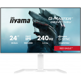 iiyama G-MASTER GB2471HSU-W1 tietokoneen litteä näyttö 60,5 cm (23.8") 1920 x 1080 pikseliä Full HD LED Valkoinen