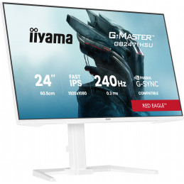 iiyama G-MASTER GB2471HSU-W1 tietokoneen litteä näyttö 60,5 cm (23.8") 1920 x 1080 pikseliä Full HD LED Valkoinen