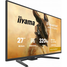 iiyama G-MASTER GB2791QSU-B1 tietokoneen litteä näyttö 68,6 cm (27") 2560 x 1440 pikseliä Wide Quad HD musta