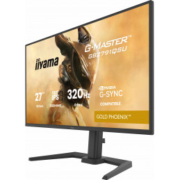 iiyama G-MASTER GB2791QSU-B1 tietokoneen litteä näyttö 68,6 cm (27") 2560 x 1440 pikseliä Wide Quad HD musta