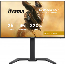 iiyama G-MASTER GB2591HSU-B1 tietokoneen litteä näyttö 62,2 cm (24.5") 1920 x 1080 pikseliä Full HD LED musta