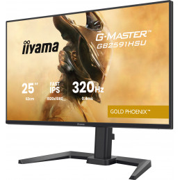 iiyama G-MASTER GB2591HSU-B1 tietokoneen litteä näyttö 62,2 cm (24.5") 1920 x 1080 pikseliä Full HD LED musta