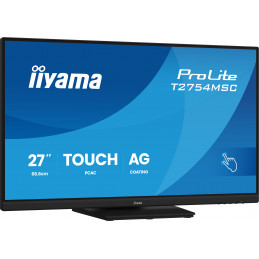 iiyama ProLite T2754MSC-B2AG tietokoneen litteä näyttö 68,6 cm (27") 1920 x 1080 pikseliä Full HD LED Kosketusnäyttö
