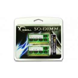G.Skill 8GB DDR3-1600 muistimoduuli 2 x 4 GB 204-pin SO-DIMM