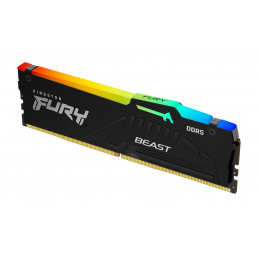 Kingston Technology FURY Beast 32GB 6000MT s DDR5 CL36 DIMM 1Rx8 RGB
