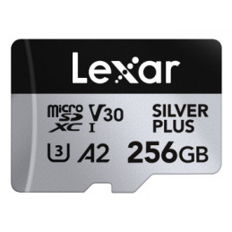 Lexar Professional SILVER PLUS 256 GB MicroSDXC UHS-I Luokka 3