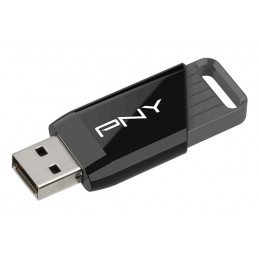 PNY Attaché X USB-muisti 64 GB USB A-tyyppi 3.2 Gen 1 (3.1 Gen 1) musta
