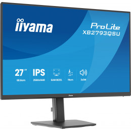 iiyama ProLite XB2793QSU-B1 tietokoneen litteä näyttö 68,6 cm (27") 2560 x 1440 pikseliä Quad HD LED musta