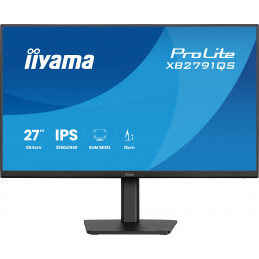 iiyama ProLite XB2791QS-B1 tietokoneen litteä näyttö 68,6 cm (27") 2560 x 1440 pikseliä Quad HD LED musta