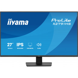 iiyama ProLite X2791HS-B1 tietokoneen litteä näyttö 68,6 cm (27") 1920 x 1080 pikseliä Full HD LED musta