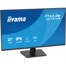 iiyama ProLite X2791HS-B1 tietokoneen litteä näyttö 68,6 cm (27") 1920 x 1080 pikseliä Full HD LED musta