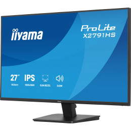 iiyama ProLite X2791HS-B1 tietokoneen litteä näyttö 68,6 cm (27") 1920 x 1080 pikseliä Full HD LED musta