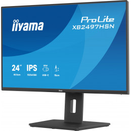 iiyama ProLite XB2497HSN-B1 tietokoneen litteä näyttö 60,5 cm (23.8") 1920 x 1080 pikseliä Full HD LED musta