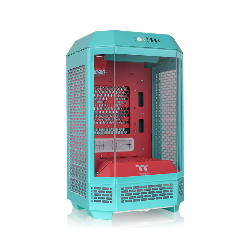 Thermaltake The Tower 250 Mini Tower Mintunvärinen, Punainen