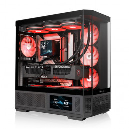 Thermaltake View 370 TG ARGB Midi Tower musta