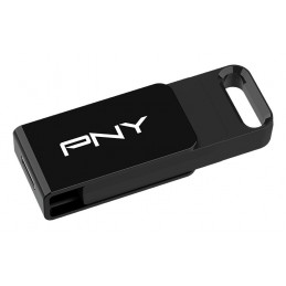 PNY Elite USB-muisti 256 GB USB Type-C 3.2 Gen 1 (3.1 Gen 1) musta