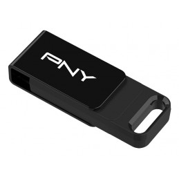 PNY Elite USB-muisti 256 GB USB Type-C 3.2 Gen 1 (3.1 Gen 1) musta