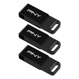 PNY Elite USB-muisti 128 GB USB Type-C 3.2 Gen 1 (3.1 Gen 1) musta