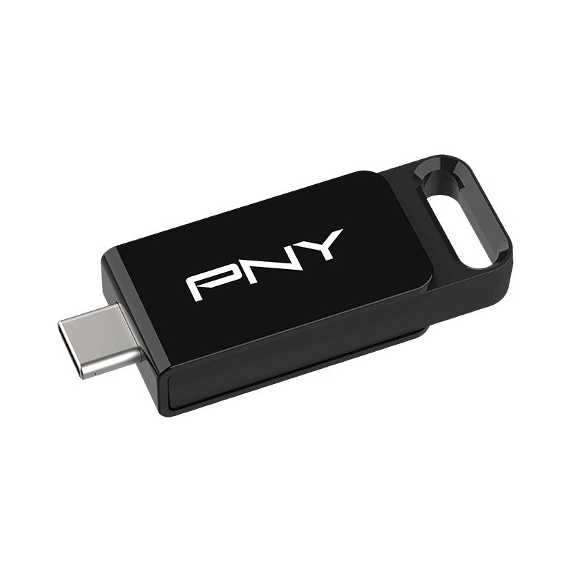 PNY Elite USB-muisti 128 GB USB Type-C 3.2 Gen 1 (3.1 Gen 1) musta