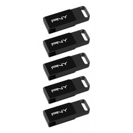 PNY Elite USB-muisti 64 GB USB Type-C 3.2 Gen 1 (3.1 Gen 1) musta