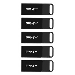 PNY Elite USB-muisti 64 GB USB Type-C 3.2 Gen 1 (3.1 Gen 1) musta