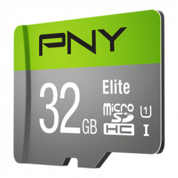 PNY Elite 32 GB MicroSDHC UHS-I Luokka 10