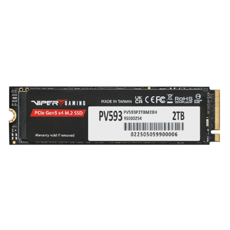Patriot Memory PV593 2 TB M.2 PCI Express 5.0 NVMe 3D TLC NAND