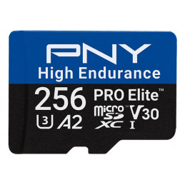 PNY PRO Elite 256 GB MicroSDXC UHS-I Luokka 10