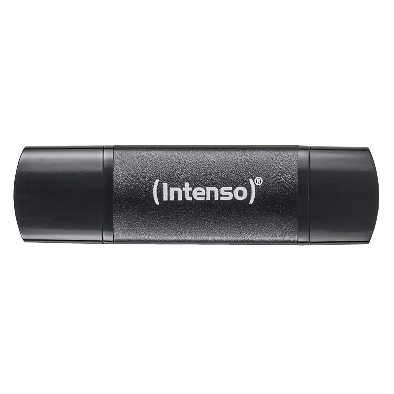 Intenso 3544491 USB-muisti 128 GB USB Type-A   USB Type-C 3.2 Gen 1 (3.1 Gen 1) musta